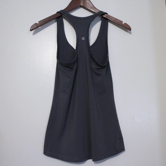 90 DEGREE, WORKOUT EXERCISE TANK, DARK GRAY, SIZE XS - Picture 2 of 4
